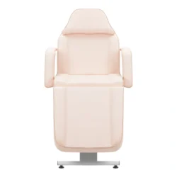 BASIC 202 Aesthetic Chair Rose (4) esthetic chair - podiatry chair - pedicure chair - aesthetic salon furniture - black hydraulic chair - podiatry clinic equipment - treatment chair - tattoo chair - beauty salon furniture - adjustable professional chair - reclining chair - spa and wellness equipment