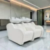 bac à shampoing - bac coiffure ergonomique - meuble lavage salon - vasque céramique basculante - bac shampoing compact - fauteuil lavage professionnel - structure polypropylène résistante - siège réglable salon - bac lavage noir premium - équipement coiffure durable - bac shampoing confortable - mobilier salon coiffure - bac lavage haute qualité - vasque profonde ergonomique - bac shampoing design moderne