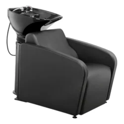 MULLET POWER + 2 (3) bac à shampoing - bac coiffure ergonomique - meuble lavage salon - vasque céramique basculante - bac shampoing compact - fauteuil lavage professionnel - structure polypropylène résistante - siège réglable salon - bac lavage noir premium - équipement coiffure durable - bac shampoing confortable - mobilier salon coiffure - bac lavage haute qualité - vasque profonde ergonomique - bac shampoing design moderne