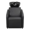 bac à shampoing - bac coiffure ergonomique - meuble lavage salon - vasque céramique basculante - bac shampoing compact - fauteuil lavage professionnel - structure polypropylène résistante - siège réglable salon - bac lavage noir premium - équipement coiffure durable - bac shampoing confortable - mobilier salon coiffure - bac lavage haute qualité - vasque profonde ergonomique - bac shampoing design moderne