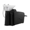 MULLET + 2 (5) bac à shampoing - bac coiffure ergonomique - meuble lavage salon - vasque céramique basculante - bac shampoing compact - fauteuil lavage professionnel - structure polypropylène résistante - siège réglable salon - bac lavage noir premium - équipement coiffure durable - bac shampoing confortable - mobilier salon coiffure - bac lavage haute qualité - vasque profonde ergonomique - bac shampoing design moderne
