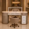 table de manucure professionnelle - poste nails haut de gamme - table de manucure effet marbre - mobilier nail bar premium - table de manucure personnalisable - station de manucure design moderne - table nails avec rangements - poste de manucure ergonomique - table de manucure avec prises intégrées - mobilier esthétique luxe - table de manucure salon professionnel - bureau nails élégant - table de manucure sur mesure