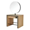 coiffeuse centrale -coiffeuse murale - mobilier salon de coiffure - coiffeuse professionnelle - miroir coiffeuse - meuble coiffure sur mesure - coiffeur design - station de coiffure - coiffeuse led - coiffeuse avec prises - repose-pieds coiffure - miroir rond coiffure - miroir rectangulaire - salon design - aménagement salon - mobilier professionnel