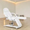 White Armchair 210 (1) esthetic chair - podiatry chair - pedicure chair - aesthetic salon furniture - black hydraulic chair - podiatry clinic equipment - treatment chair - tattoo chair - beauty salon furniture - adjustable professional chair - reclining chair - spa and wellness equipment