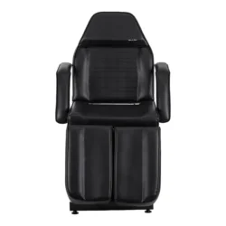 Sillon 210 Noir (10) fauteuil esthétique - fauteuil podologie - fauteuil pédicure - mobilier salon esthétique - fauteuil hydraulique noir - équipement cabinet podologie - chaise de soin - fauteuil tatouage - mobilier institut de beauté - fauteuil professionnel réglable - fauteuil inclinable - équipement spa et bien-être