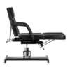 Sillon 210 Noir (5) fauteuil esthétique - fauteuil podologie - fauteuil pédicure - mobilier salon esthétique - fauteuil hydraulique noir - équipement cabinet podologie - chaise de soin - fauteuil tatouage - mobilier institut de beauté - fauteuil professionnel réglable - fauteuil inclinable - équipement spa et bien-être