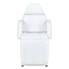 Sillon V2 210 Blanc (10) fauteuil esthétique - fauteuil podologie - fauteuil pédicure - mobilier salon esthétique - fauteuil hydraulique noir - équipement cabinet podologie - chaise de soin - fauteuil tatouage - mobilier institut de beauté - fauteuil professionnel réglable - fauteuil inclinable - équipement spa et bien-être