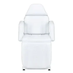 Sillon V2 210 Blanc (10) fauteuil esthétique - fauteuil podologie - fauteuil pédicure - mobilier salon esthétique - fauteuil hydraulique noir - équipement cabinet podologie - chaise de soin - fauteuil tatouage - mobilier institut de beauté - fauteuil professionnel réglable - fauteuil inclinable - équipement spa et bien-être