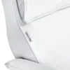 Sillon V2 210 Blanc (14) fauteuil esthétique - fauteuil podologie - fauteuil pédicure - mobilier salon esthétique - fauteuil hydraulique noir - équipement cabinet podologie - chaise de soin - fauteuil tatouage - mobilier institut de beauté - fauteuil professionnel réglable - fauteuil inclinable - équipement spa et bien-être