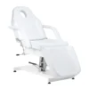 Sillon V2 210 Blanc (3) fauteuil esthétique - fauteuil podologie - fauteuil pédicure - mobilier salon esthétique - fauteuil hydraulique noir - équipement cabinet podologie - chaise de soin - fauteuil tatouage - mobilier institut de beauté - fauteuil professionnel réglable - fauteuil inclinable - équipement spa et bien-être