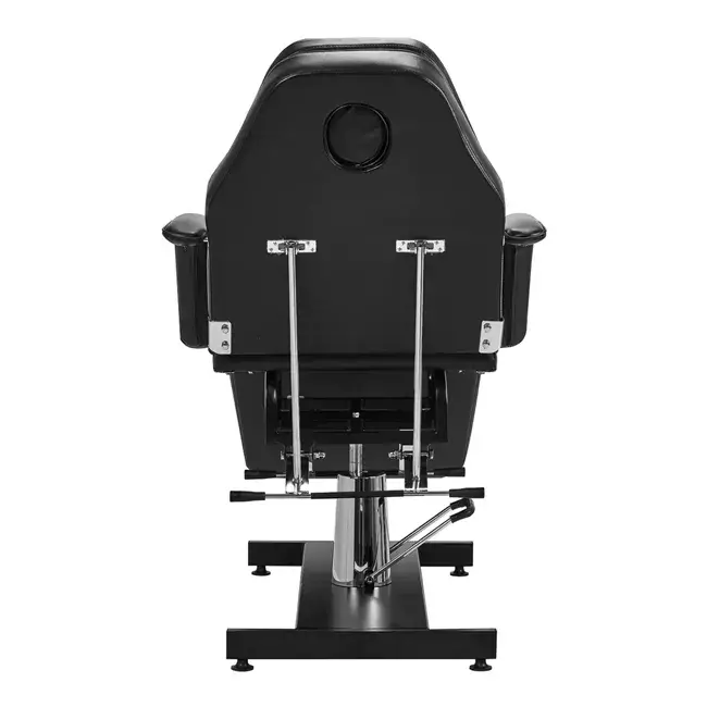 fauteuil esthétique - fauteuil podologie - fauteuil pédicure - mobilier salon esthétique - fauteuil hydraulique noir - équipement cabinet podologie - chaise de soin - fauteuil tatouage - mobilier institut de beauté - fauteuil professionnel réglable - fauteuil inclinable - équipement spa et bien-être