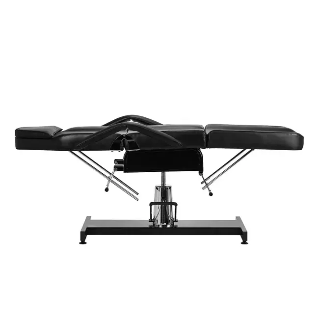 fauteuil esthétique - fauteuil podologie - fauteuil pédicure - mobilier salon esthétique - fauteuil hydraulique noir - équipement cabinet podologie - chaise de soin - fauteuil tatouage - mobilier institut de beauté - fauteuil professionnel réglable - fauteuil inclinable - équipement spa et bien-être