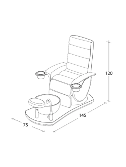 Fauteuil de Pédicure Vénus (4) fauteuil pédicure Vénus – fauteuil podologique professionnel – fauteuil pédicure esthétique – fauteuil hydraulique 360° – poste de pédicure haut de gamme – vasque céramique pédicure – vasque PVC pédicure – fauteuil esthétique moderne – fauteuil podologie réglable – station pédicure spa – fauteuil pédicure confortable – mobilier esthétique premium – fauteuil pédicure salon beauté – fauteuil pédicure revêtement polyuréthane – fauteuil pédicure plateforme marbre