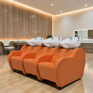 HOLLY XL SOFA III (1) Elsa shampoo basin - ergonomic hairdressing basin - salon washing unit - tilting ceramic basin - compact shampoo basin - professional washing chair - resistant polypropylene structure - adjustable salon seat - premium black washing basin - durable hairdressing equipment - comfortable shampoo basin - hairdressing salon furniture - high-quality washing basin - deep ergonomic basin - modern design shampoo basin