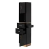 station de coiffage professionnelle – colonne de rangement salon – meuble coiffure noir mat – station de coiffage compacte – meuble salon de coiffure moderne – colonne de rangement coiffure – meuble coiffeur avec tiroirs – station de coiffage verticale – meuble coiffure avec niches – rangement salon de coiffure – meuble professionnel coiffure – station de coiffage design – meuble coiffeur noir – colonne de rangement outils coiffure – station de coiffage ergonomique – meuble coiffure haut de gamme – station de coiffage avec supports – meuble salon noir mat – colonne de rangement esthétique – station de coiffage premium