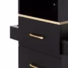station de coiffage professionnelle – colonne de rangement salon – meuble coiffure noir mat – station de coiffage compacte – meuble salon de coiffure moderne – colonne de rangement coiffure – meuble coiffeur avec tiroirs – station de coiffage verticale – meuble coiffure avec niches – rangement salon de coiffure – meuble professionnel coiffure – station de coiffage design – meuble coiffeur noir – colonne de rangement outils coiffure – station de coiffage ergonomique – meuble coiffure haut de gamme – station de coiffage avec supports – meuble salon noir mat – colonne de rangement esthétique – station de coiffage premium