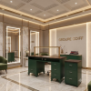 table de manucure professionnelle - poste nails haut de gamme - table de manucure effet marbre - mobilier nail bar premium - table de manucure personnalisable - station de manucure design moderne - table nails avec rangements - poste de manucure ergonomique - table de manucure avec prises intégrées - mobilier esthétique luxe - table de manucure salon professionnel - bureau nails élégant - table de manucure sur mesure