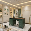 table de manucure professionnelle - poste nails haut de gamme - table de manucure effet marbre - mobilier nail bar premium - table de manucure personnalisable - station de manucure design moderne - table nails avec rangements - poste de manucure ergonomique - table de manucure avec prises intégrées - mobilier esthétique luxe - table de manucure salon professionnel - bureau nails élégant - table de manucure sur mesure