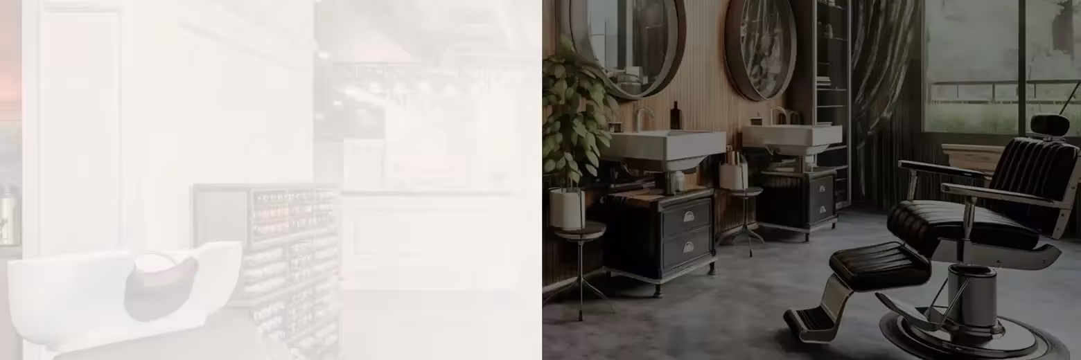 Mobilier coiffure professionnel - fauteuil barbier - chaise barbier - poste de coiffage - bac à shampoing - comptoir d'accueil - table de massage - fauteuil de pédicure - enseigne barbier - fauteuil de coiffure - bac de lavage - canapé salle d'attente