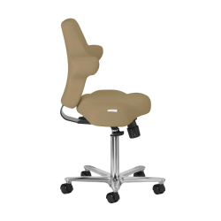 Azzurro Special 152 aesthetic stool – beige ergonomic stool – professional aesthetic seat – swivel salon stool – aesthetic adjustable stool – premium aesthetic furniture – five-branch base stool – pro wheels stool – comfortable aesthetic seat – ergonomic makeup stool – professional spa stool – modern aesthetic stool – durable aesthetic stool – ergonomic backrest stool – beige institute stool