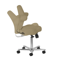 Azzurro Special 152 Beige (7) Azzurro Special 152 aesthetic stool – beige ergonomic stool – professional aesthetic seat – swivel salon stool – aesthetic adjustable stool – premium aesthetic furniture – five-branch base stool – pro wheels stool – comfortable aesthetic seat – ergonomic makeup stool – professional spa stool – modern aesthetic stool – durable aesthetic stool – ergonomic backrest stool – beige institute stool