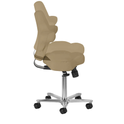Azzurro Special 152 Beige (8) Azzurro Special 152 aesthetic stool – beige ergonomic stool – professional aesthetic seat – swivel salon stool – aesthetic adjustable stool – premium aesthetic furniture – five-branch base stool – pro wheels stool – comfortable aesthetic seat – ergonomic makeup stool – professional spa stool – modern aesthetic stool – durable aesthetic stool – ergonomic backrest stool – beige institute stool
