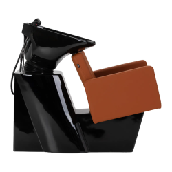 Bac à Shampoing Vitoria Marron (5) bac à shampoing Vitoria – lave‑tête céramique noire – bac de lavage professionnel – fauteuil shampoing noir – mobilier coiffure premium – vasque profonde salon – bac coiffure ergonomique – station de lavage moderne – fauteuil shampoing design – bac de lavage durable – mobilier salon noir – lave‑tête confortable – bac shampoing minimaliste – poste de lavage élégant – bac coiffure haut de gamme