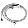 Professional AquaFlex Mixer (3) AquaFlex shampoo dispenser – chrome brass dispenser – professional salon faucet – steel braided hose – universal compatible dispenser – hair styling equipment – durable salon dispenser – shampoo basin faucet – high-strength dispenser – premium salon faucet – professional washing dispenser – chrome design dispenser – quick installation dispenser – hair styling salon dispenser – ergonomic dispenser