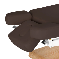 Relax Brun foncé Bois Clair (15) table de soin Sillon Relax – table SPA électrique – table de massage bois clair – lit de soin ergonomique – table esthétique professionnelle – table de spa réglable – matelas segmenté SPA – table de soin électrique – mobilier bien‑être haut de gamme – table de massage stable – table esthétique premium – lit de soin inclinable – table de spa moderne – équipement salon esthétique – table de massage confortable