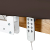 Relax Brun foncé Bois Clair (8) table de soin Sillon Relax – table SPA électrique – table de massage bois clair – lit de soin ergonomique – table esthétique professionnelle – table de spa réglable – matelas segmenté SPA – table de soin électrique – mobilier bien‑être haut de gamme – table de massage stable – table esthétique premium – lit de soin inclinable – table de spa moderne – équipement salon esthétique – table de massage confortable