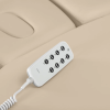 Sillon Relax Beige Bois Clair (17) table de soin Sillon Relax – table SPA électrique – table de massage bois clair – lit de soin ergonomique – table esthétique professionnelle – table de spa réglable – matelas segmenté SPA – table de soin électrique – mobilier bien‑être haut de gamme – table de massage stable – table esthétique premium – lit de soin inclinable – table de spa moderne – équipement salon esthétique – table de massage confortable