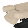 Sillon Relax Beige Bois Noir (15) Sillon Relax care table – electric SPA table – light wood massage table – ergonomic care bed – professional aesthetic table – adjustable spa table – segmented SPA mattress – electric spa table – high-end wellness furniture – stable spa table – premium aesthetic table – tiltable care bed – modern spa table – aesthetic salon equipment – comfortable massage table