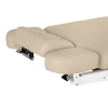 Sillon Relax Beige Bois Noir (16) Sillon Relax care table – electric SPA table – light wood massage table – ergonomic care bed – professional aesthetic table – adjustable spa table – segmented SPA mattress – electric spa table – high-end wellness furniture – stable spa table – premium aesthetic table – tiltable care bed – modern spa table – aesthetic salon equipment – comfortable massage table