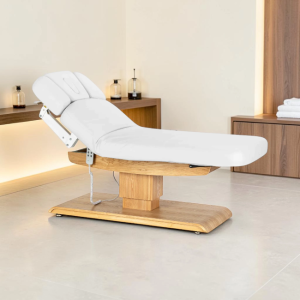table de soin Sillon Relax – table SPA électrique – table de massage bois clair – lit de soin ergonomique – table esthétique professionnelle – table de spa réglable – matelas segmenté SPA – table de soin électrique – mobilier bien‑être haut de gamme – table de massage stable – table esthétique premium – lit de soin inclinable – table de spa moderne – équipement salon esthétique – table de massage confortable