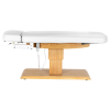 Sillon Relax Blanc Bois Clair (6) table de soin Sillon Relax – table SPA électrique – table de massage bois clair – lit de soin ergonomique – table esthétique professionnelle – table de spa réglable – matelas segmenté SPA – table de soin électrique – mobilier bien‑être haut de gamme – table de massage stable – table esthétique premium – lit de soin inclinable – table de spa moderne – équipement salon esthétique – table de massage confortable