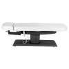 Sillon Relax Blanc Bois Noir (6) Sillon Relax care table – electric SPA table – light wood massage table – ergonomic care bed – professional aesthetic table – adjustable spa table – segmented SPA mattress – electric spa table – high-end wellness furniture – stable spa table – premium aesthetic table – tiltable care bed – modern spa table – aesthetic salon equipment – comfortable massage table