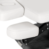 Sillon Relax Blanc Bois Noir (9) Sillon Relax care table – electric SPA table – light wood massage table – ergonomic care bed – professional aesthetic table – adjustable spa table – segmented SPA mattress – electric spa table – high-end wellness furniture – stable spa table – premium aesthetic table – tiltable care bed – modern spa table – aesthetic salon equipment – comfortable massage table