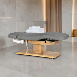 table de soin Sillon Relax – table SPA électrique – table de massage bois clair – lit de soin ergonomique – table esthétique professionnelle – table de spa réglable – matelas segmenté SPA – table de soin électrique – mobilier bien‑être haut de gamme – table de massage stable – table esthétique premium – lit de soin inclinable – table de spa moderne – équipement salon esthétique – table de massage confortable