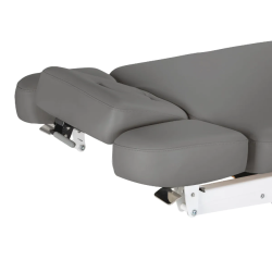 Sillon Relax Gris Bois Clair (16).webp Sillon Relax care table – electric SPA table – light wood massage table – ergonomic care bed – professional aesthetic table – adjustable spa table – segmented SPA mattress – electric spa table – high-end wellness furniture – stable spa table – premium aesthetic table – tiltable care bed – modern spa table – aesthetic salon equipment – comfortable massage table