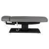 Sillon Relax Gris Bois Noir (6) Sillon Relax care table – electric SPA table – light wood massage table – ergonomic care bed – professional aesthetic table – adjustable spa table – segmented SPA mattress – electric spa table – high-end wellness furniture – stable spa table – premium aesthetic table – tiltable care bed – modern spa table – aesthetic salon equipment – comfortable massage table