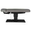 Sillon Relax Gris Bois Noir (7) Sillon Relax care table – electric SPA table – light wood massage table – ergonomic care bed – professional aesthetic table – adjustable spa table – segmented SPA mattress – electric spa table – high-end wellness furniture – stable spa table – premium aesthetic table – tiltable care bed – modern spa table – aesthetic salon equipment – comfortable massage table