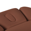 Sillon Relax Marron Bois Clair (12) Sillon Relax care table – electric SPA table – light wood massage table – ergonomic care bed – professional aesthetic table – adjustable spa table – segmented SPA mattress – electric spa table – high-end wellness furniture – stable spa table – premium aesthetic table – tiltable care bed – modern spa table – aesthetic salon equipment – comfortable massage table