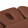 Sillon Relax Marron Bois Clair (13) Sillon Relax care table – electric SPA table – light wood massage table – ergonomic care bed – professional aesthetic table – adjustable spa table – segmented SPA mattress – electric spa table – high-end wellness furniture – stable spa table – premium aesthetic table – tiltable care bed – modern spa table – aesthetic salon equipment – comfortable massage table