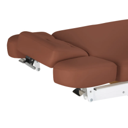 Sillon Relax Marron Bois Clair (16) Sillon Relax care table – electric SPA table – light wood massage table – ergonomic care bed – professional aesthetic table – adjustable spa table – segmented SPA mattress – electric spa table – high-end wellness furniture – stable spa table – premium aesthetic table – tiltable care bed – modern spa table – aesthetic salon equipment – comfortable massage table