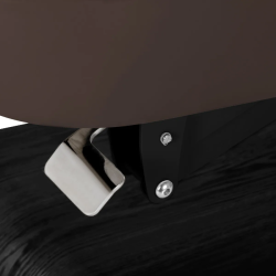 Sillon Relax Brun foncé Bois Noir (17) Sillon Relax care table – electric SPA table – light wood massage table – ergonomic care bed – professional aesthetic table – adjustable spa table – segmented SPA mattress – electric spa table – high-end wellness furniture – stable spa table – premium aesthetic table – tiltable care bed – modern spa table – aesthetic salon equipment – comfortable massage table
