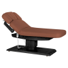 Sillon Relax Marron Bois Noir (3) Sillon Relax care table – electric SPA table – light wood massage table – ergonomic care bed – professional aesthetic table – adjustable spa table – segmented SPA mattress – electric spa table – high-end wellness furniture – stable spa table – premium aesthetic table – tiltable care bed – modern spa table – aesthetic salon equipment – comfortable massage table