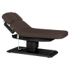 Sillon Relax Brun foncé Bois Noir (3) Sillon Relax care table – electric SPA table – light wood massage table – ergonomic care bed – professional aesthetic table – adjustable spa table – segmented SPA mattress – electric spa table – high-end wellness furniture – stable spa table – premium aesthetic table – tiltable care bed – modern spa table – aesthetic salon equipment – comfortable massage table