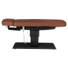 Sillon Relax Marron Bois Noir (7) Sillon Relax care table – electric SPA table – light wood massage table – ergonomic care bed – professional aesthetic table – adjustable spa table – segmented SPA mattress – electric spa table – high-end wellness furniture – stable spa table – premium aesthetic table – tiltable care bed – modern spa table – aesthetic salon equipment – comfortable massage table