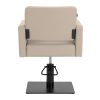 Vitoria Beige (5) fauteuil de coiffeur Gabbiano Vitoria Beige – fauteuil coiffure hydraulique – siège coiffure professionnel – fauteuil salon moderne – mobilier coiffure premium – fauteuil ergonomique beige – fauteuil rotation 360 – base carrée noire mat – fauteuil coiffeur minimaliste – siège coiffure confortable – fauteuil salon durable – mobilier coiffure design – fauteuil professionnel esthétique – fauteuil coiffeur revêtement synthétique – fauteuil réglable hauteur