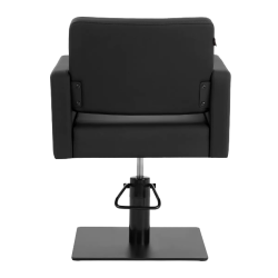 Vitoria Noir (5) fauteuil de coiffeur Gabbiano Vitoria Beige – fauteuil coiffure hydraulique – siège coiffure professionnel – fauteuil salon moderne – mobilier coiffure premium – fauteuil ergonomique beige – fauteuil rotation 360 – base carrée noire mat – fauteuil coiffeur minimaliste – siège coiffure confortable – fauteuil salon durable – mobilier coiffure design – fauteuil professionnel esthétique – fauteuil coiffeur revêtement synthétique – fauteuil réglable hauteur